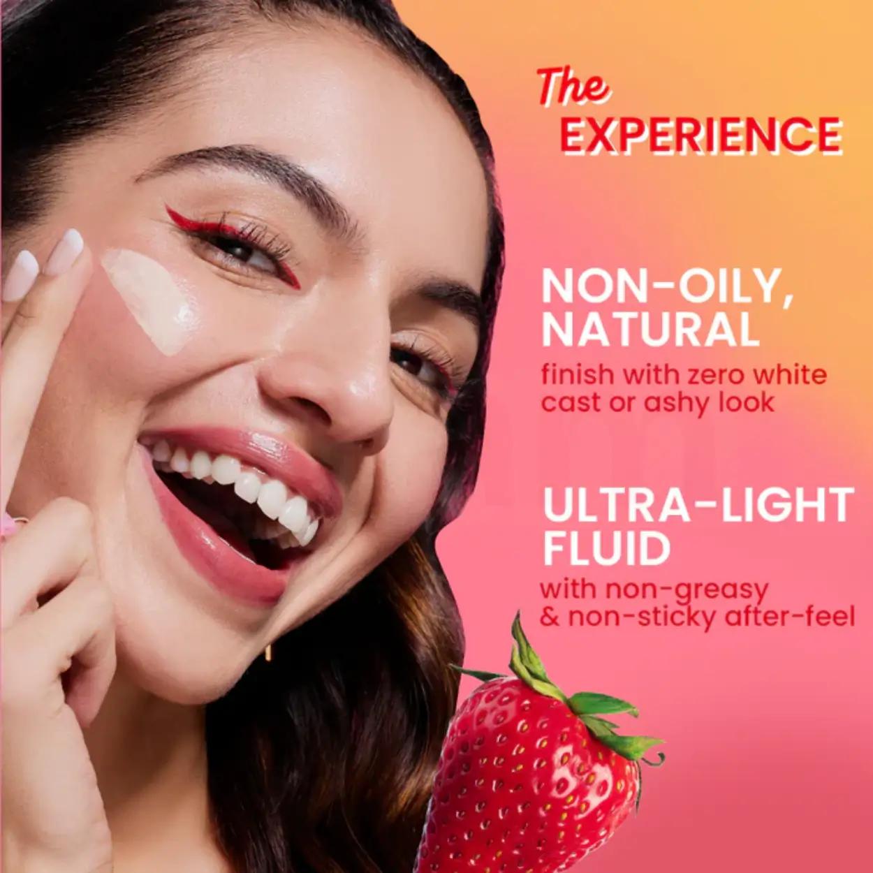 Dot & Key Strawberry Dew Tinted SPF 50+ PA++++ Sunscreen - 01 Porcelain