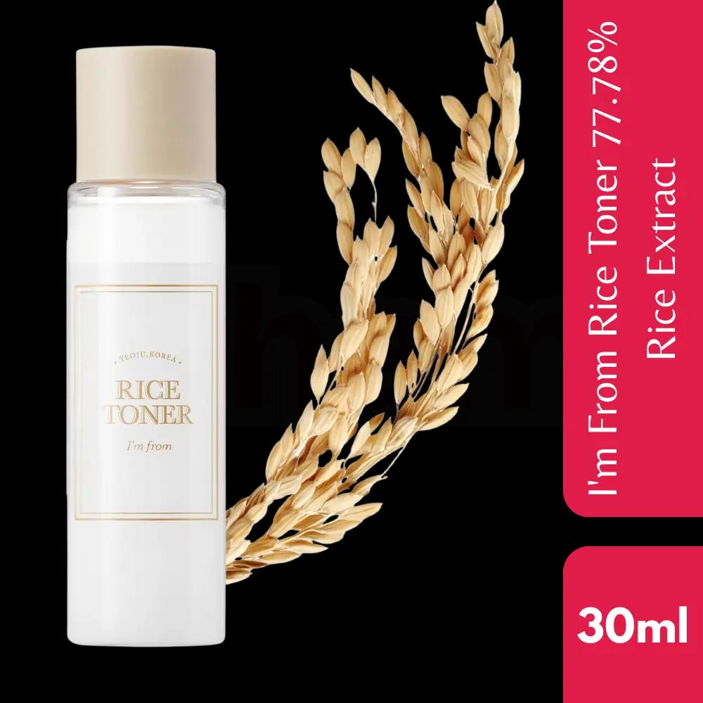 I'm From Rice Toner 77.78% Rice Extract 30ml