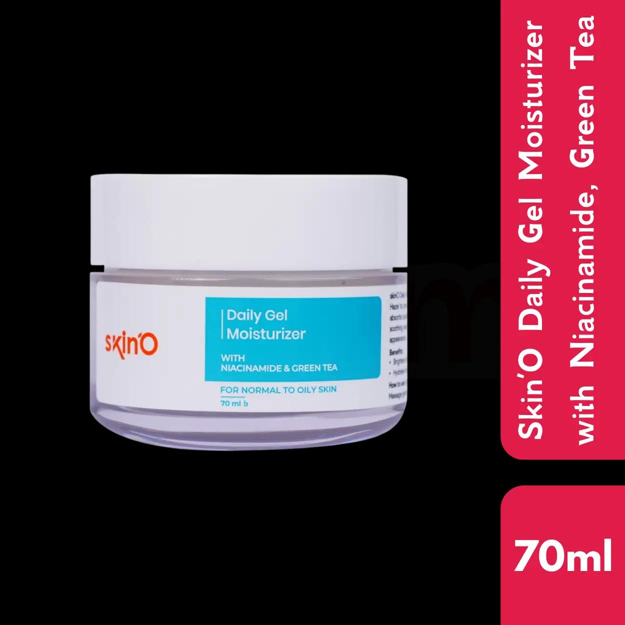 Skino Daily Gel Moisturizer with Niacinamide & Green Tea 70ml