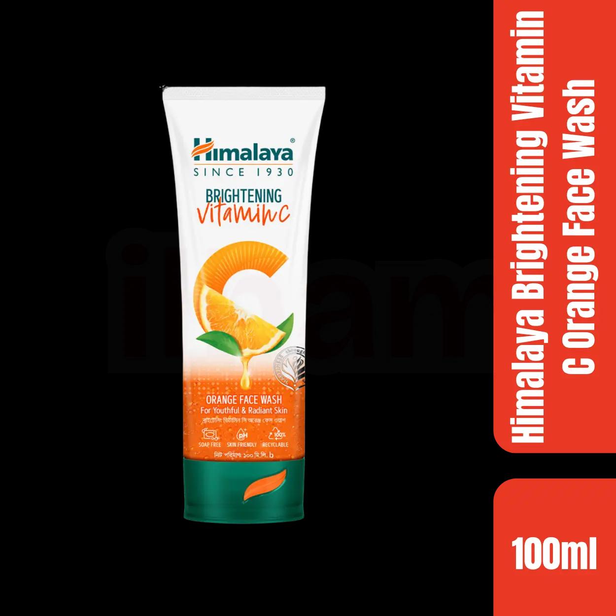 Himalaya Brightening Vitamin C Orange Face Wash 100ml