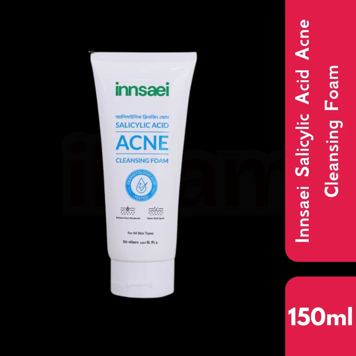 Innsaei Salicylic Acid Acne Cleansing Foam 150ml