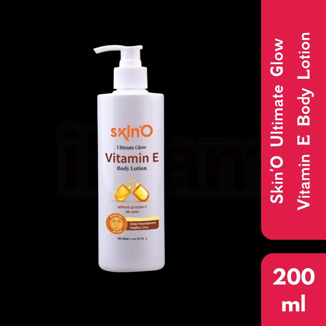 SkinO Ultimate Glow Vitamin E Body Lotion 220ml