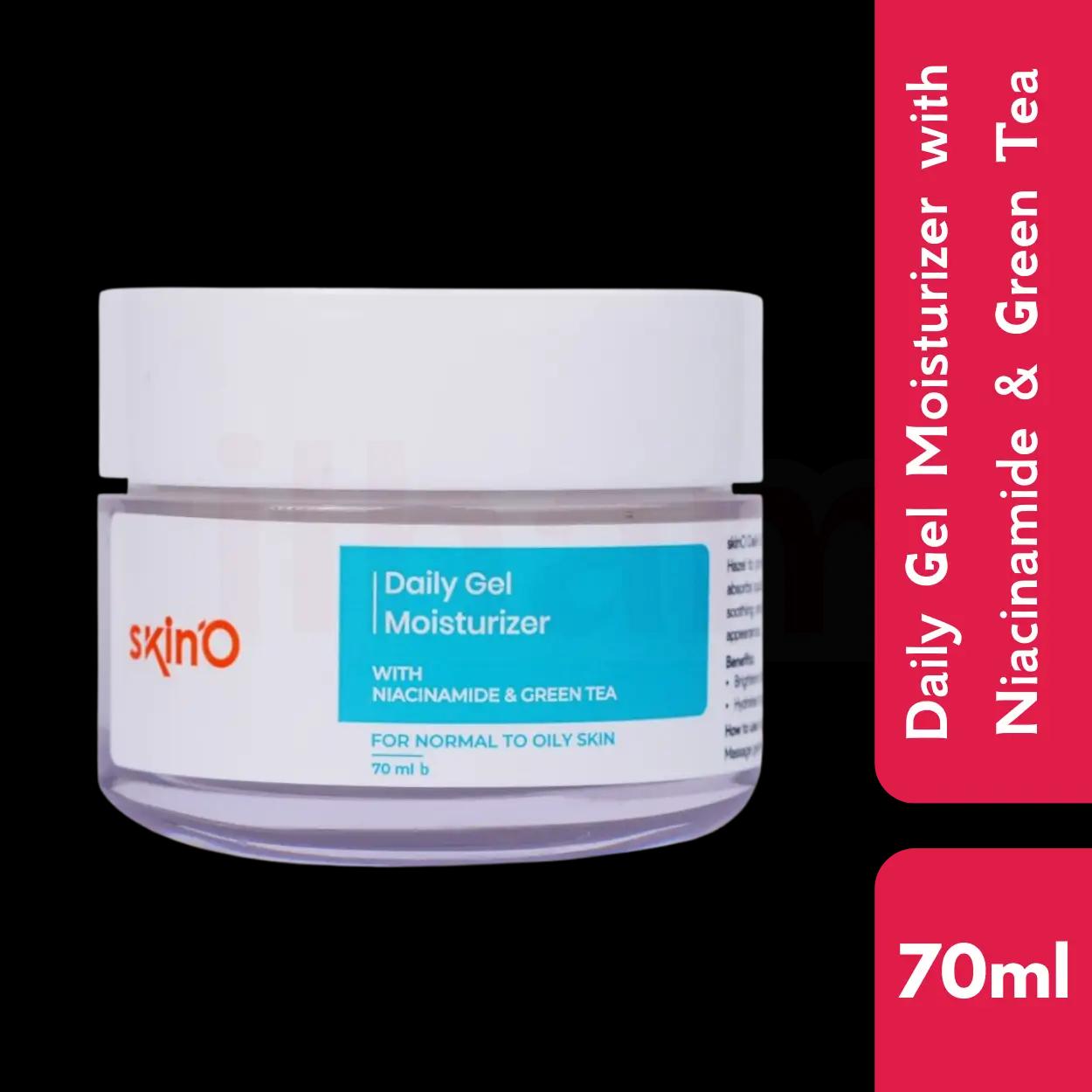 Skino Daily Gel Moisturizer with Niacinamide & Green Tea 70ml