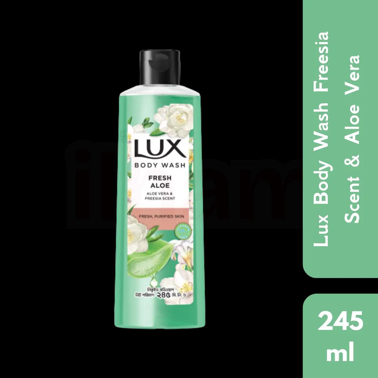 Lux Body Wash Freesia Scent & Aloe Vera 245ml