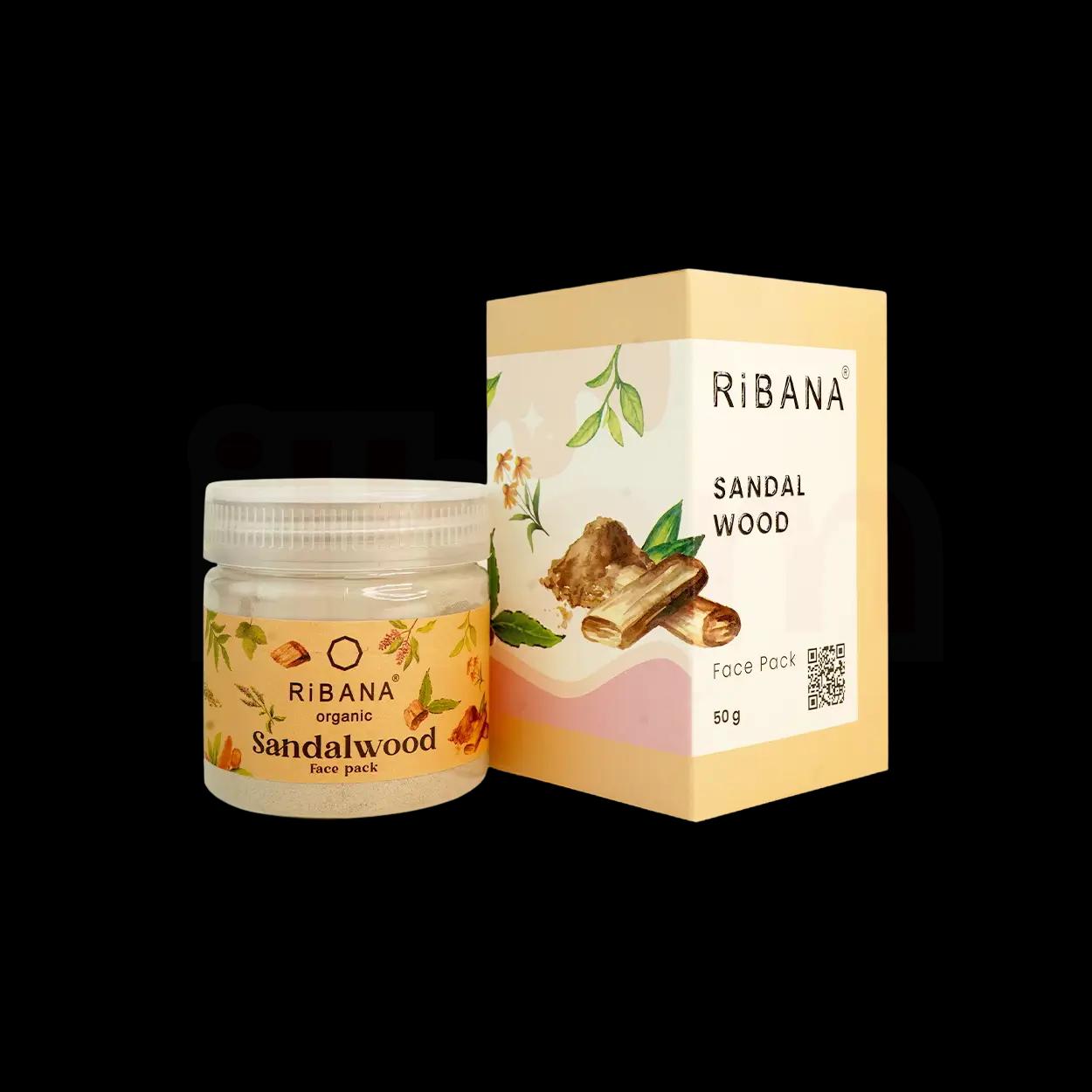 Ribana Sandal Wood Face Pack 50g