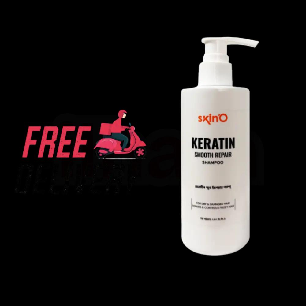 SkinO Keratin Smooth Repair Shampoo 220ml