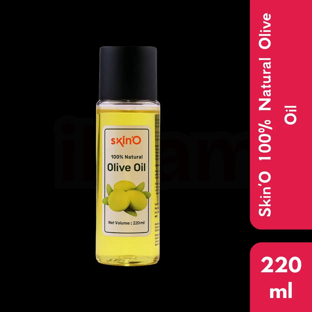 SkinO 100% Natural Olive Oil 220ml