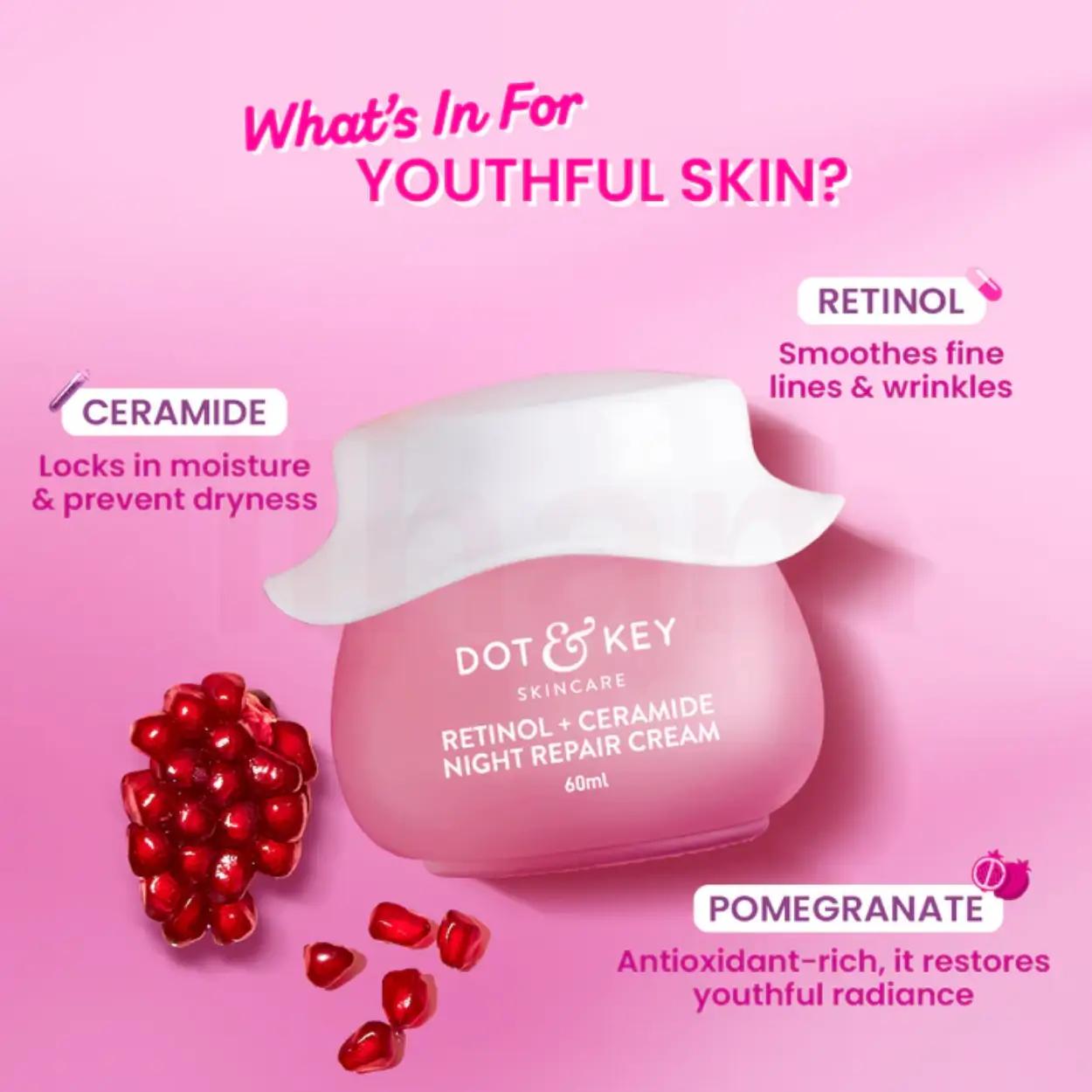 Dot and Key Retinol + Ceramide Night Repair Cream