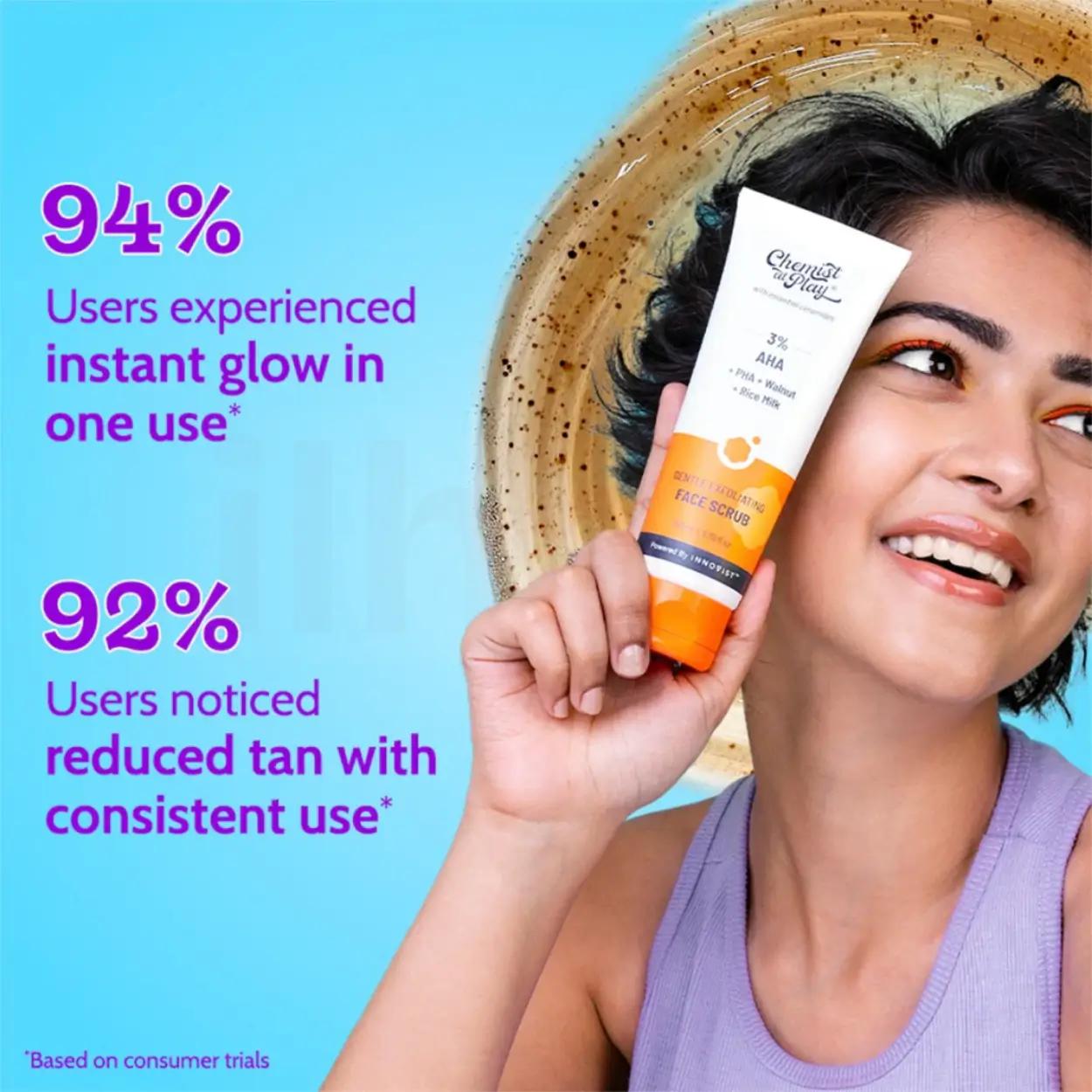 Chemist At Play Gentle Exfoliating Face Scrub 100ml