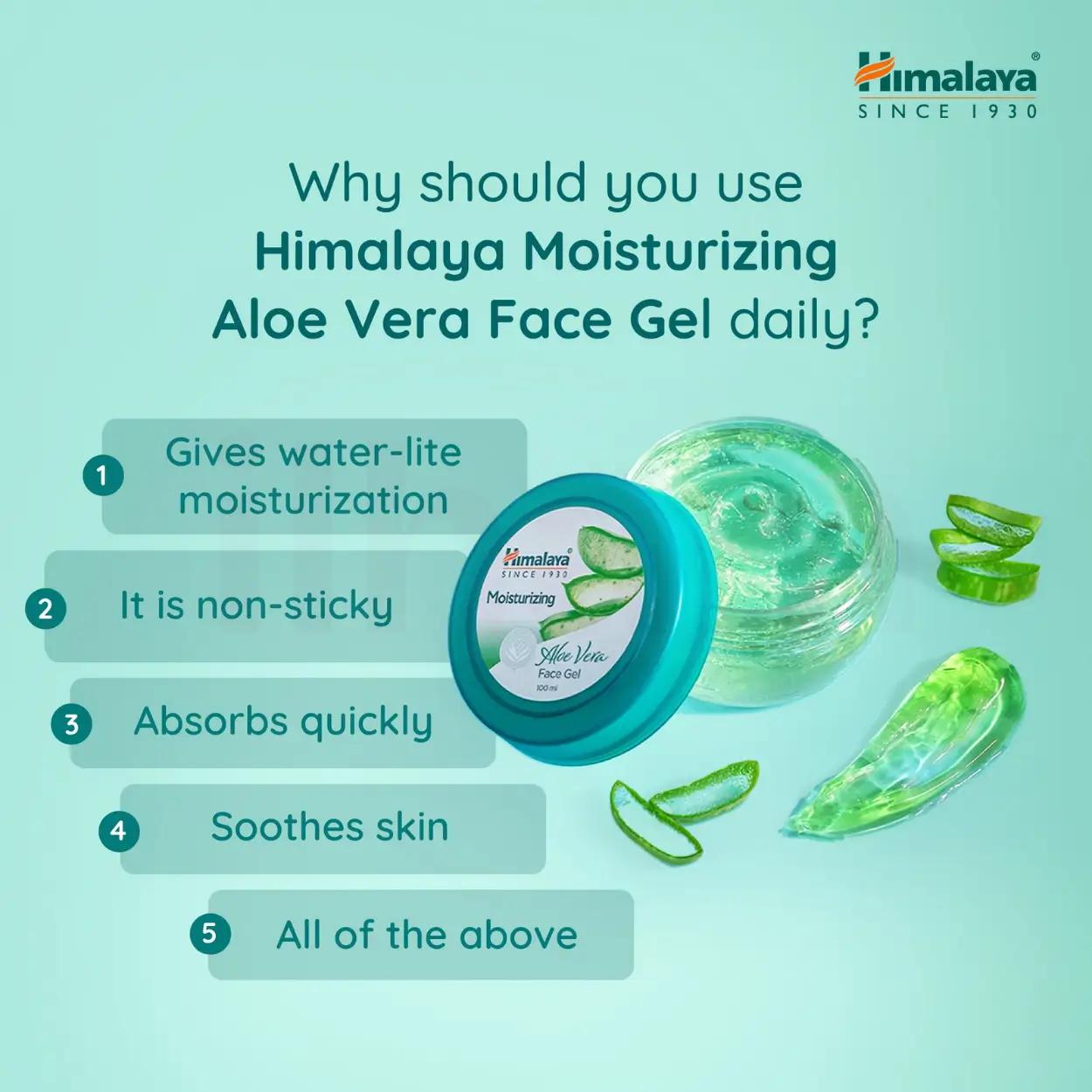 Himalaya Moisturising Aloe Vera Face Gel