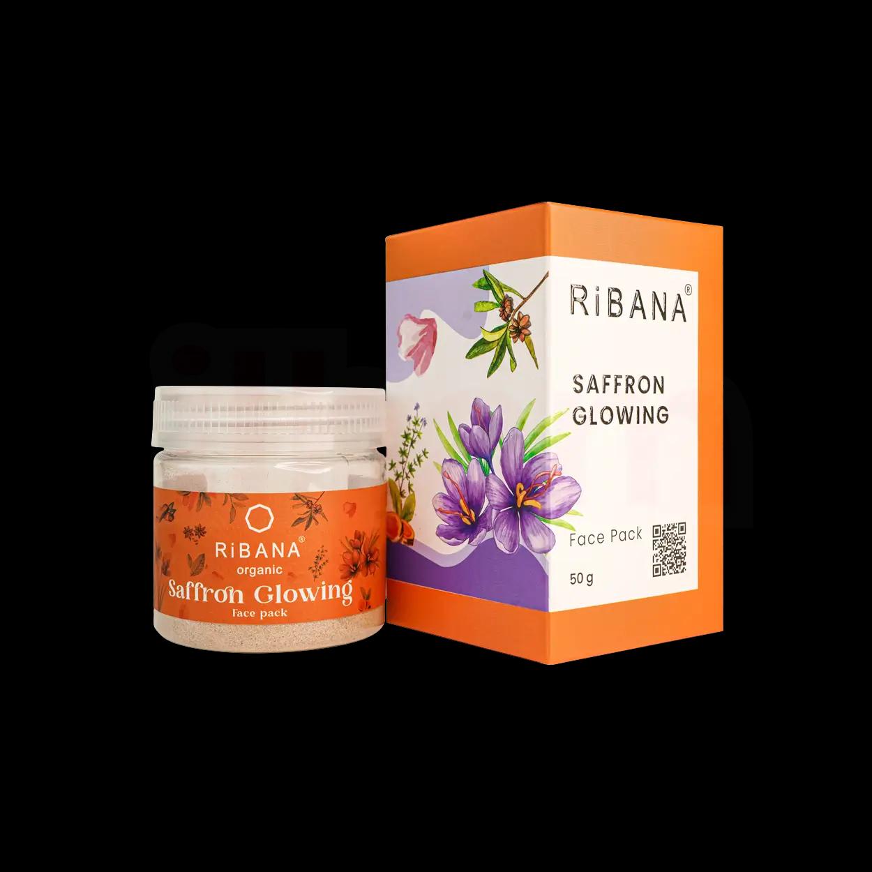 Ribana Saffron Glowing Face Pack
